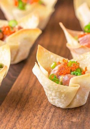 ポキ風☆マグロのタルタル-レシピのメイン写真