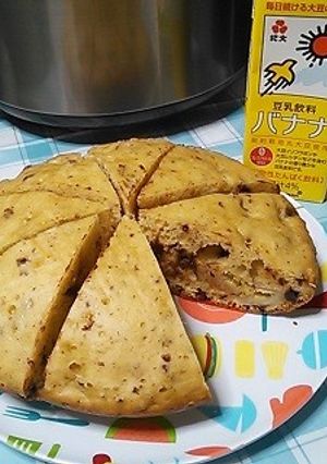 炊飯器でチョコバナナケーキ-レシピのメイン写真
