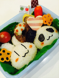 海苔とケチャップだけで☆アニ横 キャラ弁-レシピのメイン写真
