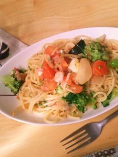 シーフードトマトパスタ*-レシピのメイン写真