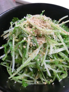 レンジで水菜のナムル-レシピのメイン写真