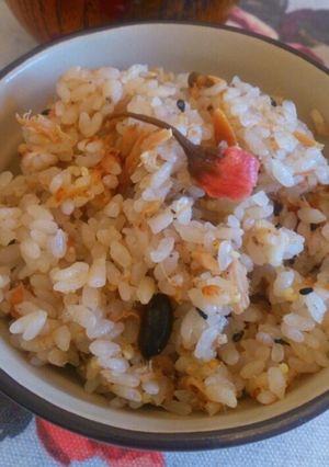 梅とツナの雑穀炊き込みご飯-レシピのメイン写真