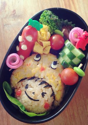 ふなっしーキャラ弁★かぶりものシリーズ-レシピのメイン写真