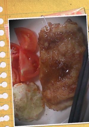 鶏肉の特製梅ソースがけ*-レシピのメイン写真