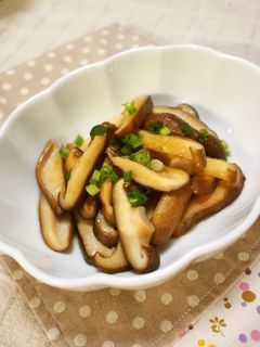 しいたけのポン酢和え-レシピのメイン写真