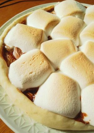 ふわぷにチョコレートチャンクピザ！-レシピのメイン写真