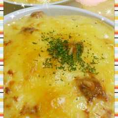 รูปของ 簡単♪残ったカレーと残ったご飯のドリア