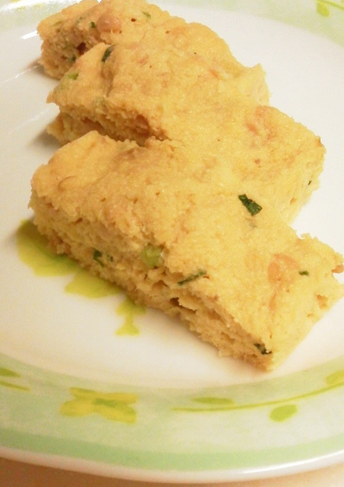 レンジで簡単！生おから納豆入りの卵焼き風-レシピのメイン写真