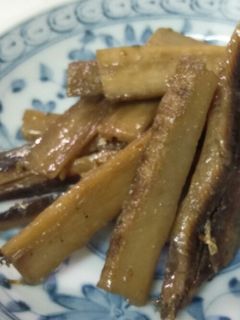 煮干しとゴボウのキンピラ-レシピのメイン写真