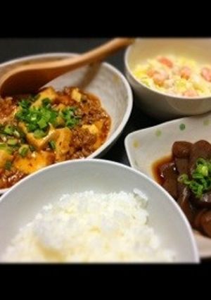 厚揚げとひき肉のうま辛煮♡-レシピのメイン写真