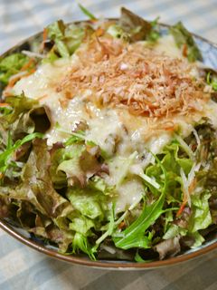 和風サラダ(山芋ドレッシング)-レシピのメイン写真