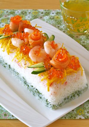 寿司ケーキ-レシピのメイン写真