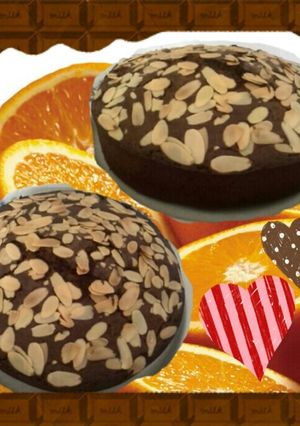オレンジとナッツのチョコケーキ-レシピのメイン写真