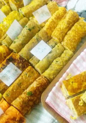 冷凍作り置き☆お弁当用卵焼き☆全20種類-レシピのメイン写真