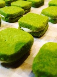 さくほろ‼︎抹茶クッキーサンド☆彡-レシピのメイン写真