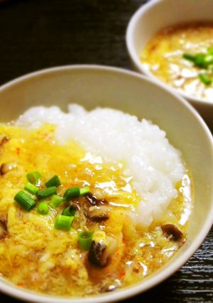 とろ～り卵のお粥あん☆蟹玉風バージョン♪-レシピのメイン写真