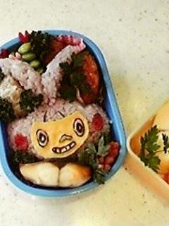 ポケモン☆エテボースのキャラ弁(≧∇≦)-レシピのメイン写真