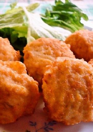芋が決め手！のチキンナゲット♬-レシピのメイン写真