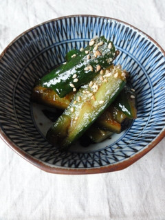 【副菜】即席!胡瓜の酢醤油漬け-レシピのメイン写真