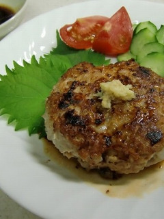 超簡単!!鶏つくねのハンバーグ-レシピのメイン写真