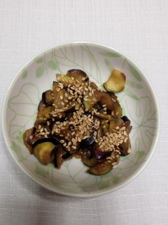 刻んで混ぜるだけ!茄子の辛子醤油和え-レシピのメイン写真