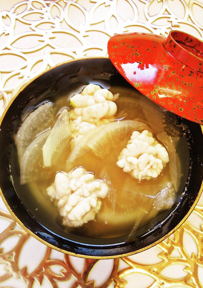☺簡単♪たらの白子と大根の和風スープ☺-レシピのメイン写真