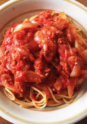 トマトツナパスタ-レシピのメイン写真