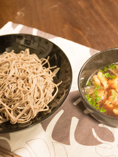 おろし鶏しょうが蕎麦-レシピのメイン写真