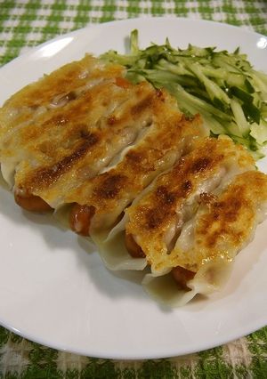 ウィンナー（餃子風）-レシピのメイン写真