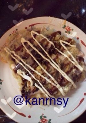 なんちゃってもんじゃ焼き-レシピのメイン写真