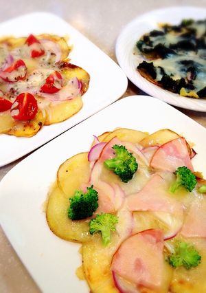極薄ポテトのガレットピザ⁈-レシピのメイン写真