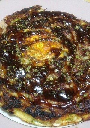 ひよこさんちのお好み焼きーパパスペシャル-レシピのメイン写真