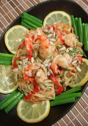 スパイシー☆タイ風そうめんサラダ-レシピのメイン写真