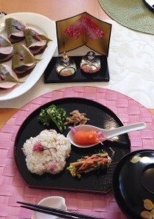 ひな祭り盛り付け例-レシピのメイン写真