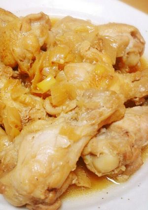 手羽元とネギのトロトロ煮-レシピのメイン写真