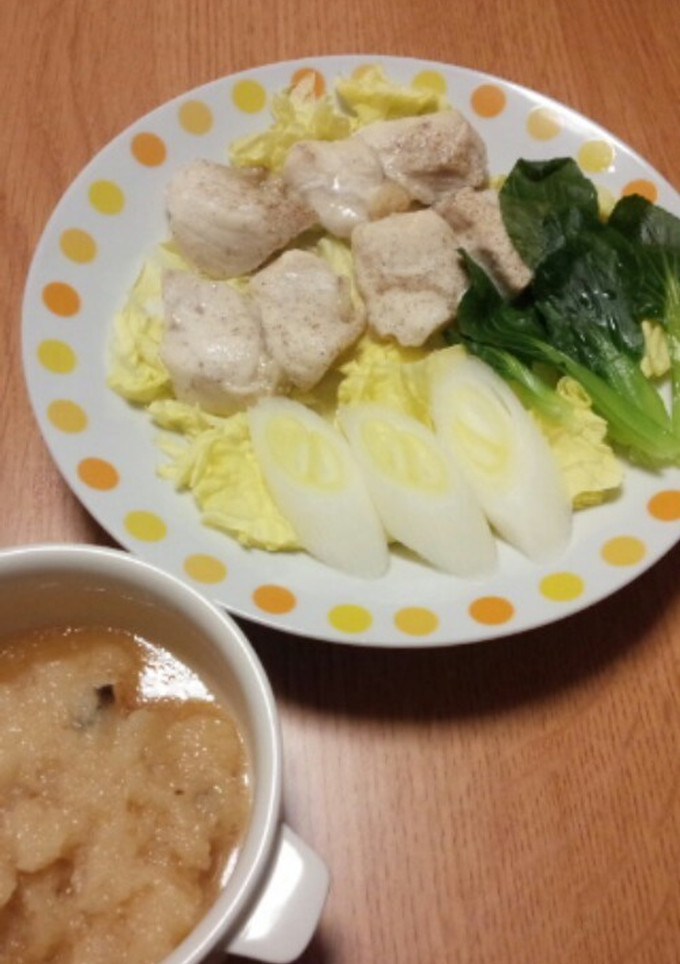 感動ソースのさっぱり蒸し鶏-レシピのメイン写真