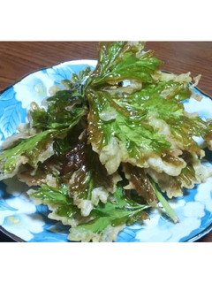 クセになっちゃう?! セロリの葉の天ぷら-レシピのメイン写真