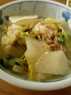 蕪と白菜のツナ煮-レシピのメイン写真