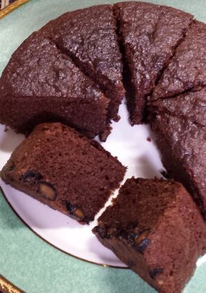 チョコケーキ♪黒豆入りversion♪-レシピのメイン写真