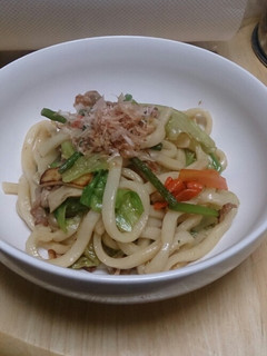 ミィたんチの焼きうどん-レシピのメイン写真