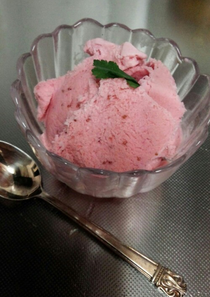 母直伝☆簡単いちごアイスクリーム-レシピのメイン写真