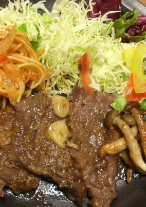 ステーキ-レシピのメイン写真