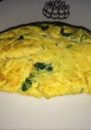 豆苗としらす入り和風オムレツ♪-レシピのメイン写真