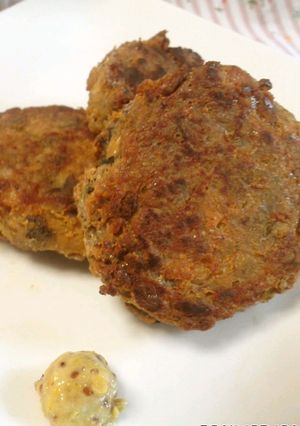 糖質制限食　さば水煮缶　ハンバーグ-レシピのメイン写真