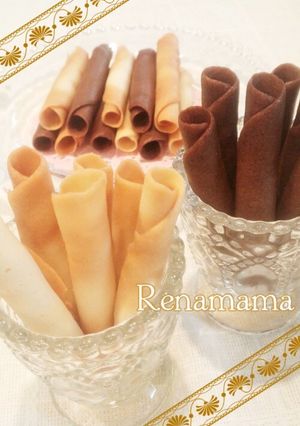 卵白消費♪材料5つでシガレット-レシピのメイン写真