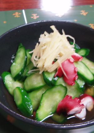 美味しいタコときゅうりの酢の物-レシピのメイン写真