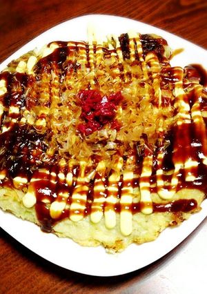満足ランチ☆キャベツとおからのお好み焼き-レシピのメイン写真