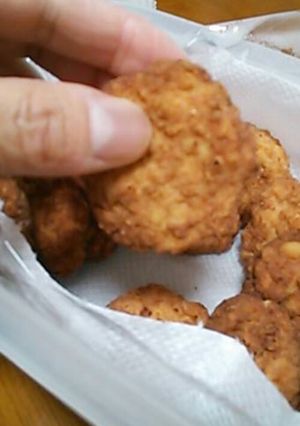 簡単手抜き*大豆入りナゲット風-レシピのメイン写真