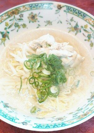 手軽に簡単!鶏そば-レシピのメイン写真