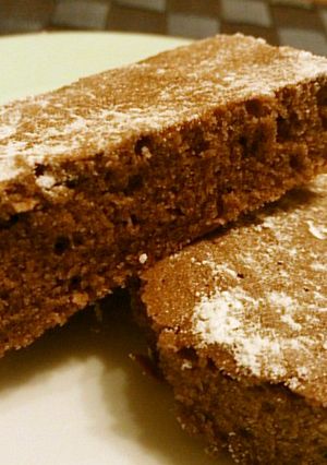 ◆簡単焼き型ナシ♡しっとりチョコケーキ◆-レシピのメイン写真